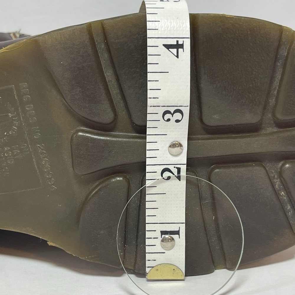 Vintage Dr Martens Booties Womens Size Tag 5 (US-7?), Brown Made in England 8542 - Picture 15 of 15